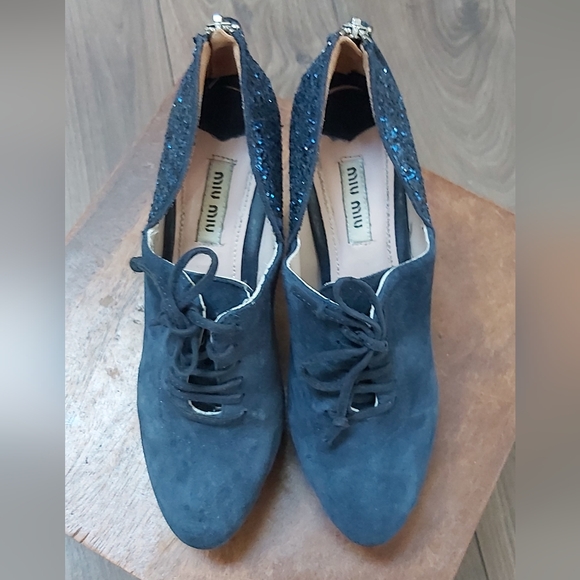 Miu Miu platform heeled booties - Picture 7 of 16